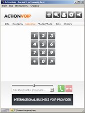 клиент для Windows Voip провайдер ActionVoip.com